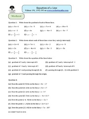 Equation of A Line Pdf1 | PDF | Line (Geometry) | Mathematical ...