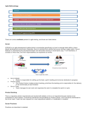 Agile Methodology | PDF | Scrum (Software Development) | Agile ...