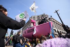 Extinction Rebellion protesters block some of London's busiest ...