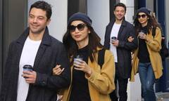 Gemma Chan and Dominic Cooper look besotted as they stroll arm-in ...