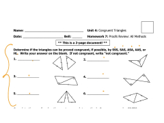 Proving Triangles Congruent | Math, High School Math, Geometry ...