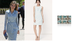 Queen Letizia's monochromatic style -- for less