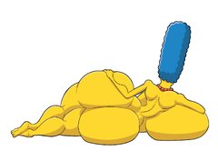 Marge Simpson nude - Porn Simpsons Parody