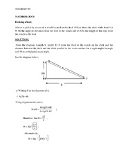 SOLUTION: Final Answer Mathematics Assignment - Studypool