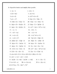 SOLUTION: Algebra practice worksheet - Studypool