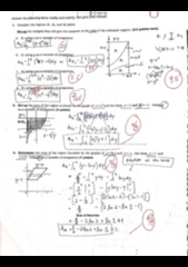 SOLUTION: Calculus integral exam - Studypool