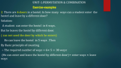 SOLUTION: Permutation&combination 2 - Studypool