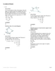 SOLUTION: 6 1 angles of polygons - Studypool