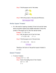 SOLUTION: Factoring polynomials - Studypool