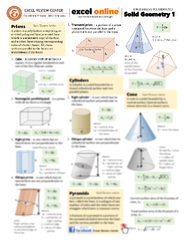 SOLUTION: Notes solid geometry 1 - Studypool