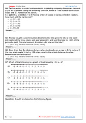 SOLUTION: Ged math test 3 - Studypool