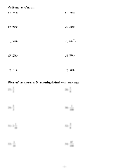 SOLUTION: Fractions decimals and percents - Studypool