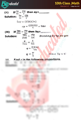 SOLUTION: Exercise 3 1 math 10th class notes matric part 2 notes ...