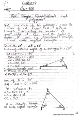 SOLUTION: Chaptertriangles quadrilateral and polygons notes - Studypool