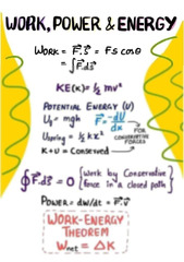 SOLUTION: Work power and energy physics notes pdf - Studypool