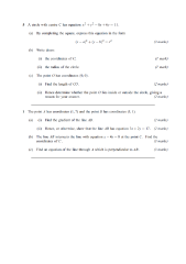 SOLUTION: Math (Coordinate Geometry Practice Test) - Studypool