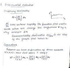 SOLUTION: Differential calculus gradient del operator divergence curl