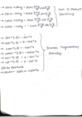 SOLUTION: Basic trigonometry formulas - Studypool