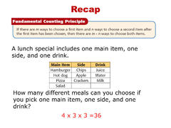 SOLUTION: Probability statistics combination permutation examples