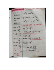 SOLUTION: Basic trigonometry formulas - Studypool