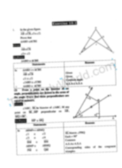 SOLUTION: 9th class math Chapter 10 congruent triangles notes - Studypool