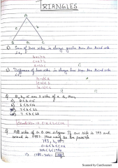 SOLUTION: Geometry triangles quadrilateral class notes - Studypool