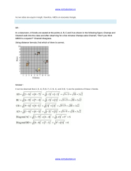 SOLUTION: Chapter 7 coordinate geometry - Studypool