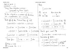 SOLUTION: Lecture notes lecture integral calculus math 20 - Studypool