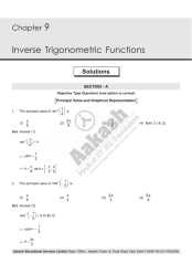 SOLUTION: Inverse trigonometric functions - Studypool