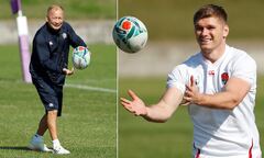 England hit training pitches for one last time ahead of World Cup ...