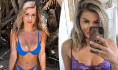 Love Island's Shelby Bilby flaunts cleavage in a skimpy bikini ...