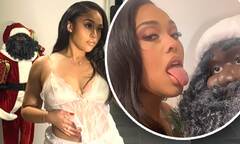 Kylie Jenner's ex friend Jordyn Woods gets sexy with Santa | Daily ...