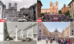 Fascinating vintages show Rome in 1956 - before it was ...