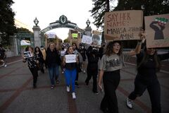 Iranian Americans are demonstrating across the US in support of ...