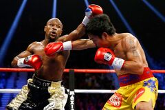 Floyd Mayweather Jr. vs. Manny Pacquiao (Manny Pacquiao)