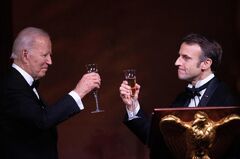 In : Biden hosts Macron for state dinner | CNN Politics