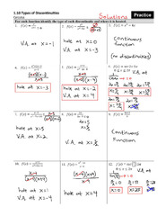 AP Calculus AB Unit 1: Limits and Continuity Unit | Lesson Planet