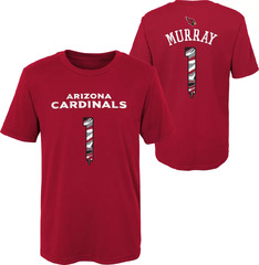 Outerstuff Youth Kyler Murray Cardinal Arizona Cardinals Mainliner Player Name & Number T-Shirt (Arizona Cardinals Kyler Murray)