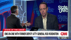 Former Deputy AG Rod Rosenstein defends controversial Hur report ...