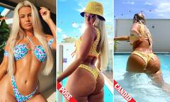 Bikini designer, 30, hits out at claims that she 'Photoshops' her ...