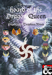 Hoard of the Dragon Queen & Rise of Tiamat-Papercraft Trophies ...