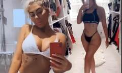 Chloe Ferry strips down to underwear as star says she's lost 'so ...