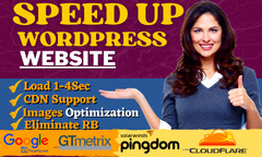 increase wordpress page speed website speed up improve performance ...