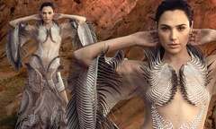 Gal Gadot puts her wonderful body on display as she strikes a pose ...