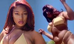 Megan Thee Stallion dances in tiny bikini and sips tequila to ...