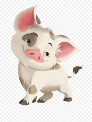 Moana Pig Png Clipart Royalty - Porquinho Da Moana Em Moana ...