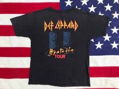 Def Leppard “ Hysteria Tour 1987 “ Original Vintage Rock T-Shirt ...