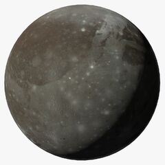 Ganymede J3 Jupiter Moon (Mercury)