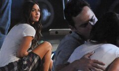 Megan Fox makes out with Jake Johnson on Fox's New Girl set in LA ...