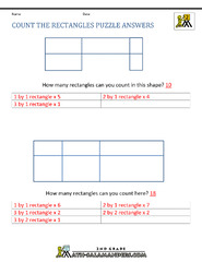 Math Puzzles for Kids - Shape Puzzles